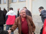 Puiu Rosculet a intampinat delegatia prezenta ca cercul pedagogic de la Dumitresti...