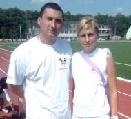 Catalin Pionescu, directorul AOR Vrancea, alaturi de Diana Birtalan, responsabila Comisia Organizatorica a AOR Romania...