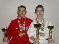 Sensei Fusaru si eleva Colegiului National Unirea din Focsani nu au venit cu mana goala de la CE din Ungaria