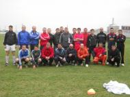 Prima promotie de cursanti UEFA C, la ultimul curs, inaintea examenului din 7 aprilie 2011! Sportul de Vrancea le ureaza bafta la examen!