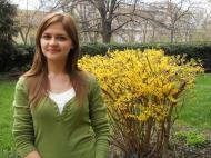 Andreea Lupu iubeste florile si sportul...