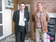 Silviu Rosca si Catalin Pionescu au reprezentat filiala Vrancea a Academiei Olimpice Romane...
