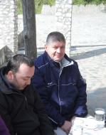 Viorel Paizan si pelerinii din Vrancea au fost intampinati in Saptamana Mare la Schitu Lacu cu soare...