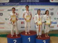 Daniea Zghera de Vrancea, campioana a Romaniei la judo in 2011...