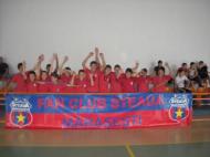 Fan club Steaua Marasesti a avut o galerie formata din juniorii clubului...