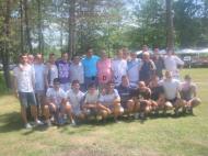 Poza de banchet de sfarsit de campionat 2010 - 2011 a echipei FC Panciu...