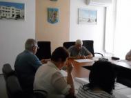 Decebal Bacinschi, primarul municipiului Focsani a condus sedinta de analiza ...
