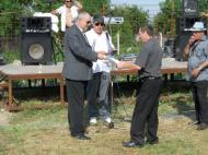 Toia premiat de AJF Vrancea pentru perfecta organizare a finalei de la Vulturu...