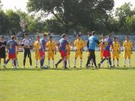 Octavian Oprea a revenit alaturi de fostii sai colegi de la Juventus Focsani si de antrenorul sau de portari Radu Chiriac si a facut-o fara sa primeasca gol...