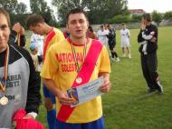 Profesorul Marius Bodoc a dat golul victoriei din finala Cupei Romaniei de Vrancea si a adus Cupa in cabinetul 1 al Primariei Golesti...
