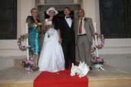 Familia Mircea si Janina Lazar, in cel mai fericit moment al vietii lor...