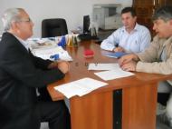 Discutii cu primarul Cristian Pantus despre fotbalul de pe Valea Zabalei pentru un nou inceput... noul AJF vrea fotbal cu aer curat...