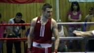 Catalin Paraschiveanu in ring...