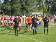 Stadionul Florin Jelea din Golesti a primit si botezul unui arbitru de liga I, Cristi Sava de la Bacau...