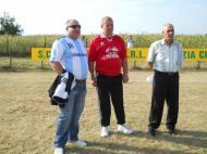 Managerul noului sponsor Cesagri si antrenorul Vointei Iulian Popa...