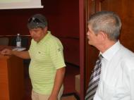 Dan Dumitru, presedintele AJF Vrancea a prezentat proiectul fotbalului elevilor din Vrancea...
