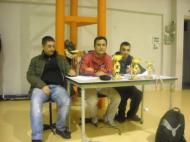 Grosu Cosmin si Radu George, alaturi de organizatorul Catalin Mihalcea...