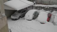 A venit si zapada adevarata pana la urma in Focsani...