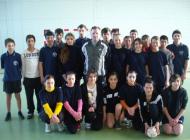 Profesorul Liviu Enaceanu si campionii de la Movilita...