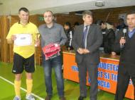 Stefan Ciolpan, capitanul Hunters-ului a ridicat marele premiu...