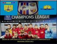 CSM Focsani, grupa 2002, locul VI pe tara in 2011...
