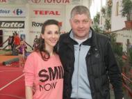 Andreea Raducan si Viorel Paizan, doi realizatori de emisiuni sportive, va saluta prin intermediul Sportului de Vrancea...