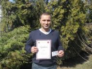 VOINEA GABRIEL - Sef de promotie la al doilea curs de obtinere a cardului de licenta UEFA C de la Vrancea...