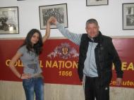 Respect pentru Maria Dinu, campioana judetului Vrancea la cros licee 2012...