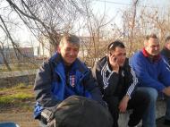Misa Alexandru si Florin Chiper, adica reprezentantii clubului Progresul Focsani au venit sa vada Regresul Focsani...