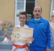 Elena Anca Grigoras, miss CS Kazumi Panciu...