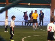 Copii asteapta fluierul arbitrului...