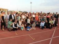 Promotia ANEFS 1992 pe pista de atletism de la Izvorani, adica in mediul ei ...