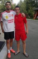 Madalin Predoiu si Gabriel Lazar, alti doi jucatori descoperiti si formati la CFT Juventus Focsani...