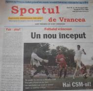 SPORTUL DE VRANCEA ESTE MANDRU CA ESTE VRANCEAN, DE CINCI ANI...LA MULTI ANI!...