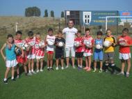 Marinica Toader si grupa 2002 a Scolii de Fotbal Florin Jelea de unde a plecat si el la drum acum aproape 20 de ani...
