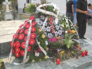 Mormantul lui Florin Jelea pe 26 august 2012..