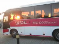 Dinamo Bucuresti juniors alearga pe strazile din Tg Mures la CUPA EON KINDER 2012...