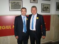 Alin Moldoveanu si Viorel Paizan impreuna la deschiderea scolara unirista 2012-2013... 