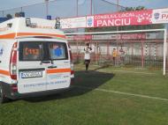 Bunghez a intrat in locul lui Gabi Lazar care era in ambulanta...