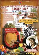 Afisul oficial al Festivalului Bachus 2012 de la Focsani...