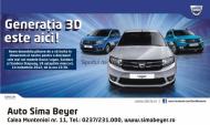 Miercuri 14 noiembrie 2012 la Auto Sima Beyer vino sa faci cunostinta cu noile modele Dacia Logan...