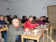 In prima banca profesorii Stefan Moraru si Emil Dumitru...
