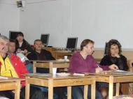 Dan Grigoras, inspecto de educatie fizica si sport a asistat la lectia de la Marasesti...