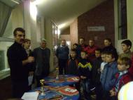 Campionii la sah de 1 decembrie 2012 au primit medalii si diplome...