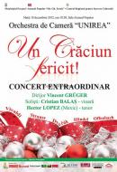 Pe 18 decembrie 2012 Concertul anual de Craciun la Ateneul Popular din Focsani...