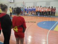 Ascultarea imnului national al Romaniei...