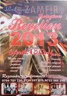 Afisul Revelionului 2013 de la Restaurantul Zamfir din Gologanu...