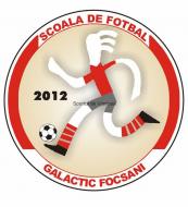 Sigla clubului Galactic Focsani, cel mai tanar club de fotbal de copii din Vrancea...La multi ani de la SDV...