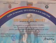 Diploma de merit acordata d-nului profesor Viorel Paizan...