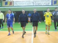In ceata au fost de la inceput pana la final, colegii de fluier Ciobea- Brebu ...